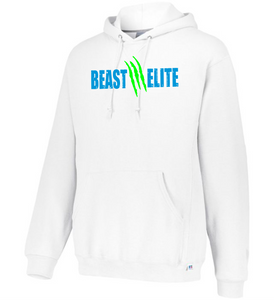BEAST-LAX-106-1 - Russell Athletic Unisex Dri-Power® Hooded Sweatshirt - Beast Elite Claw Logo