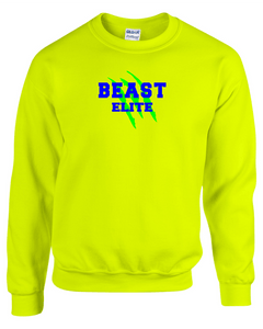 BEAST-LAX-304-3 - Gildan Adult Heavy Blend™ 50/50 Fleece Crew - BEAST Elite Logo