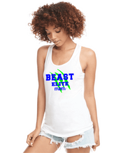 Load image into Gallery viewer, BEAST-LAX-516-4 - Next Level Ladies&#39; Ideal Racerback Tank - BEAST Elite Mom Logo