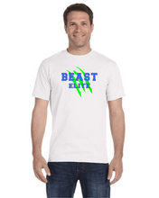 Load image into Gallery viewer, BEAST-LAX-517-3 - Gildan Adult 5.5 oz., 50/50 Short Sleeve T-Shirt - BEAST Elite Logo