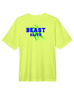 BEAST-LAX-623-3 - Team 365 Zone Performance Short-Sleeve T-Shirt - BEAST Elite Logo