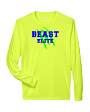 Load image into Gallery viewer, BEAST-LAX-624-3 - Team 365 Zone Performance Long-Sleeve T-Shirt - BEAST Elite Logo