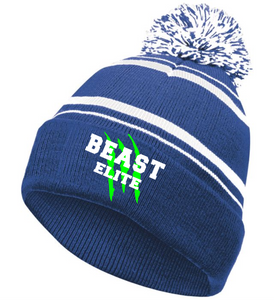 BEAST-LAX-905-3 - Holloway Homecoming Beanie - BEAST Elite Logo