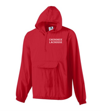 Load image into Gallery viewer, CHS-LAX-461-1 - Augusta Pullover Rain Jacket - Cherokee Lacrosse Logo