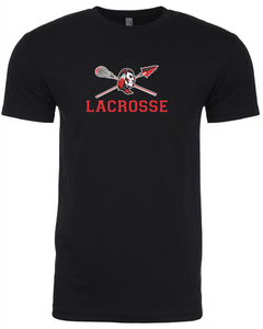 CHS-LAX-612-1 - Next Level CVC Short Sleeve Crew Tee - Warrior Lacrosse Logo