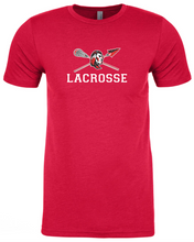 Load image into Gallery viewer, CHS-LAX-612-1 - Next Level CVC Short Sleeve Crew Tee - Warrior Lacrosse Logo