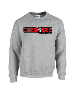 CHS-PTSA-305-1 - Gildan Adult 8 oz., 50/50 Fleece Crew -  Cherokee High School Logo