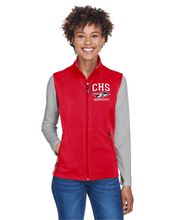 Load image into Gallery viewer, CHS-PTSA-421-3 - Core 365 Cruise Two-Layer Fleece Bonded Soft Shell Vest - CHS Tail Warriors Logo