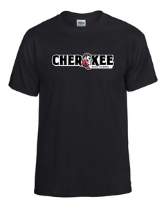 CHS-PTSA-481-1 - Gildan 5.5 oz., 50/50 Short Sleeve T-Shirt -  Cherokee High School Logo
