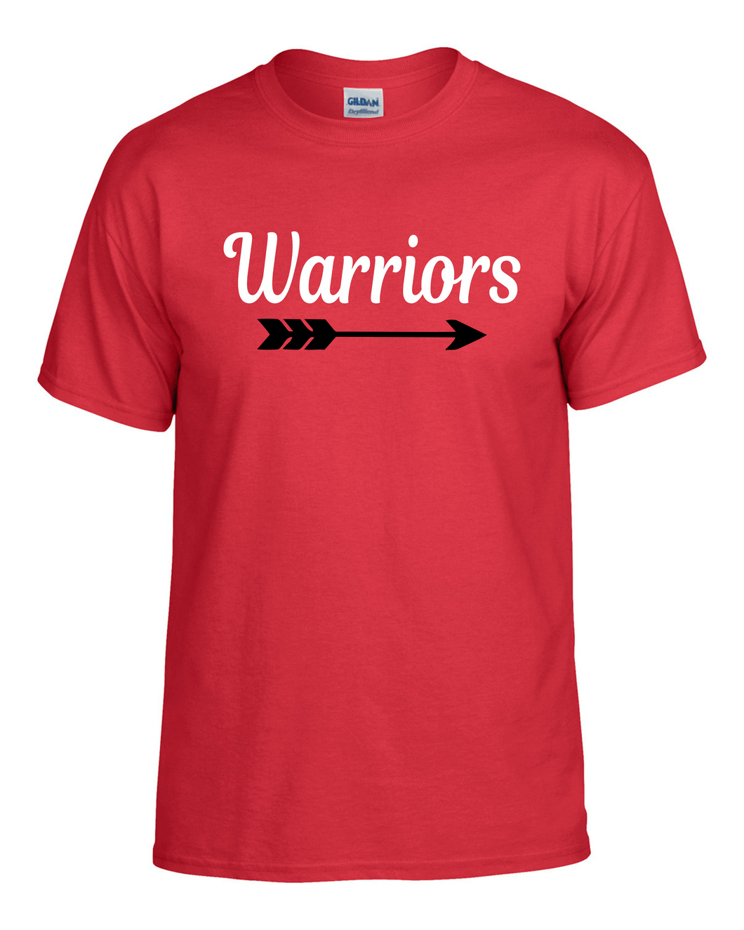 CHS-PTSA-481-4 - Gildan 5.5 oz., 50/50 Short Sleeve T-Shirt -  Warriors Arrow Logo
