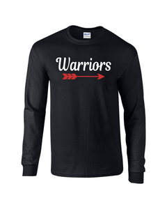 CHS-PTSA-482-4 - Gildan 5.5 oz., 50/50 Long Sleeve T-Shirt -  Warriors Arrow Logo