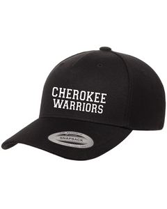 CHS-PTSA-910-5 - Yupoong Classic Premium Snapback Cap - Cherokee Warriors Logo
