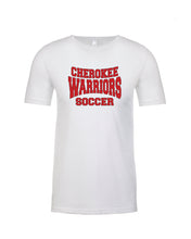 Load image into Gallery viewer, CHS-SOC-602-3 - Next Level CVC Crew - Cherokee Warriors Soccer Logo