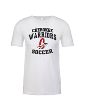 Load image into Gallery viewer, CHS-SOC-602-8 - Next Level CVC Crew - Cherokee Warriors &quot;C&quot; Soccer Logo