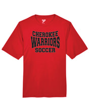 Load image into Gallery viewer, CHS-SOC-605-3 - Team 365 Zone Performance Short Sleeve T-Shirt - Cherokee Warrior Soccer Logo