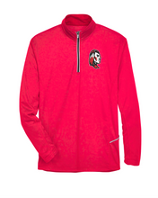 Load image into Gallery viewer, CHS-TRK-107-3 - UltraClub Cool &amp; Dry Sport Quarter-Zip Pullover - Cherokee Head Logo