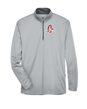 Load image into Gallery viewer, CHS-TRK-107-5 - UltraClub Cool &amp; Dry Sport Quarter-Zip Pullover - Cherokee C Alternative #2 Logo