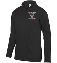 Load image into Gallery viewer, CHS-XC-102-2 - Augusta 1/4 Zip Wicking Fleece Pullover - Cherokee Cross Country Logo