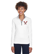 Load image into Gallery viewer, CHS-XC-107-3 - UltraClub Cool &amp; Dry Sport Quarter-Zip Pullover - CHS Front XC Logo