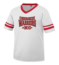 Load image into Gallery viewer, CHS-XC-510-4 - Augusta Sleeve Stripe Jersey - Cherokee Warriors XC Logo