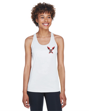Load image into Gallery viewer, CHS-XC-513-3 - Team 365 Ladies&#39; Zone Performance Racerback Tank - CHS Front XC Logo