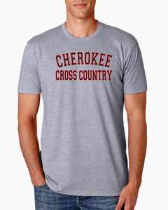 CHS-XC-545-1 - Next Level CVC Crew - Cherokee XC Front and Back XC Logos