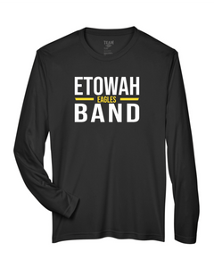 ET-BND-624-2 - Team 365 Zone Performance Long-Sleeve T-Shirt - Etowah Band Eagles Logo