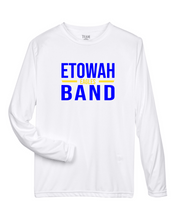 Load image into Gallery viewer, ET-BND-624-2 - Team 365 Zone Performance Long-Sleeve T-Shirt - Etowah Band Eagles Logo