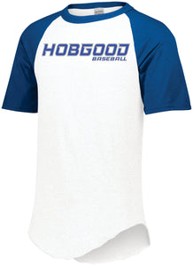 HG-AS-611-21 - Augusta Sportswear Baseball Short Sleeve Jersey - Hobgood Baseball Logo