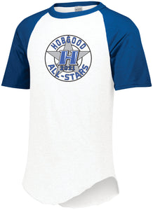 HG-AS-611-31 - Augusta Sportswear Baseball Short Sleeve Jersey - Hobgood All-Star Baseball Logo