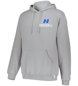 HG-BB-091-4 - Russell Athletic Unisex Dri-Power® Hooded Sweatshirt - Hobgood H Baseball Logo