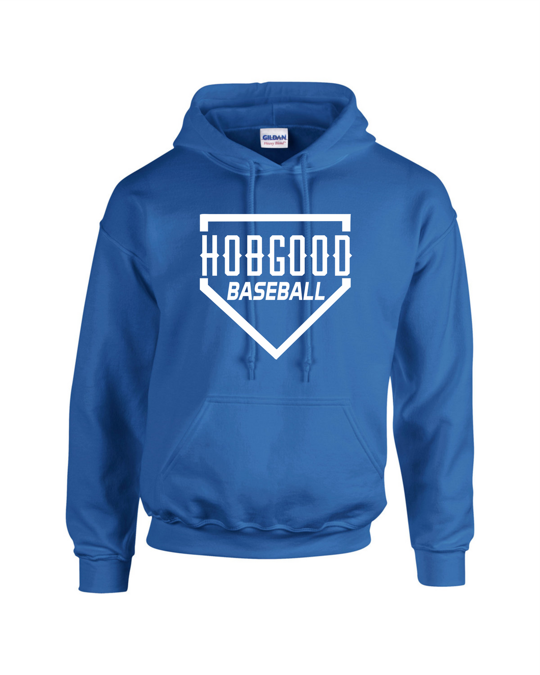 HG-BB-303-11 - Gildan-Hoodie - Hobgood Diamond Baseball Logo