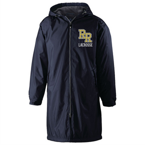 RR-LAX-115 - Holloway Conquest Jacket - KNEE Length - RR Lacrosse Logo