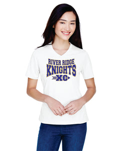 RR-XC-541-1 - Team 365 Zone Performance Short Sleeve T-Shirt - River Ridge KNIGHTS XC Logo