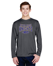 Load image into Gallery viewer, RR-XC-543-1 - Team 365 Zone Performance Long-Sleeve T-Shirt - River Ridge KNIGHTS XC Logo