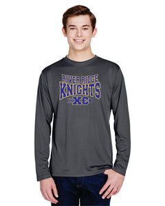 RR-XC-543-1 - Team 365 Zone Performance Long-Sleeve T-Shirt - River Ridge KNIGHTS XC Logo