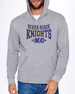 RR-XC-314-1 - Next Level Adult PCH Pullover Hoodie - River Ridge KNIGHTS XC Logo