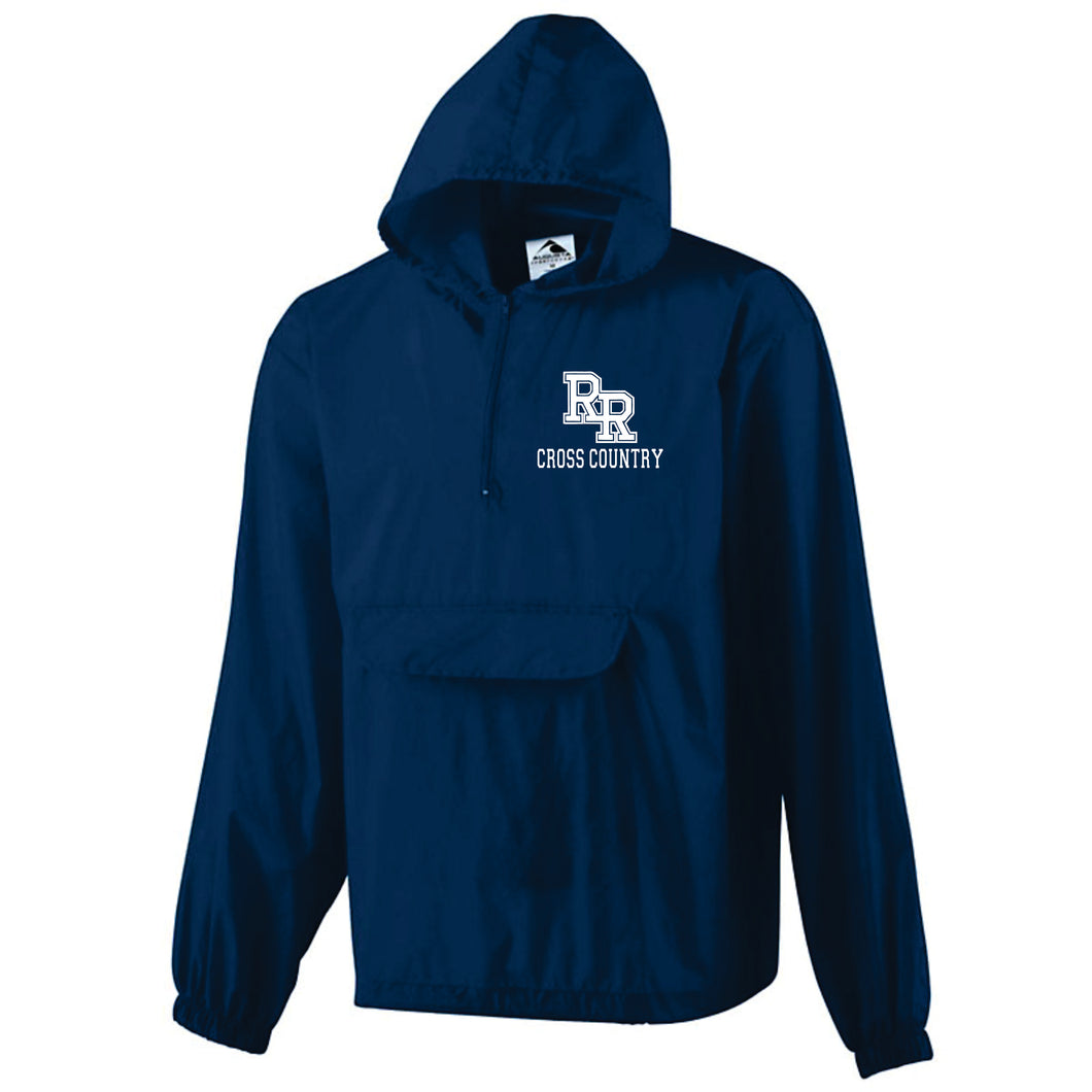 RR-XC-461-2 Augusta Pullover Rain Jacket-RR Cross Country Logo