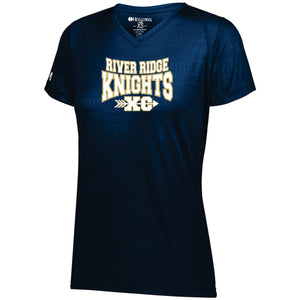 RR-XC-540-1 - Holloway Converge Wicking Shirt - River Ridge KNIGHTS XC Logo