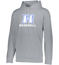 Load image into Gallery viewer, Item HG-BB-105-4 - Augusta Wicking Fleece Hoodie Pullover - Hobgood H Baseball Logo