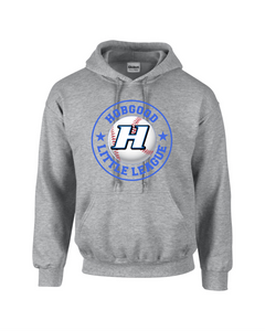 Item HG-BB-303-1 - Gildan-Hoodie - Hobgood LL Baseball Logo