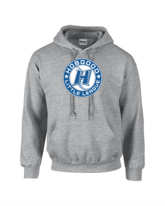 Item HG-BB-303-2 - Gildan-Hoodie - Hobgood Baseball Logo