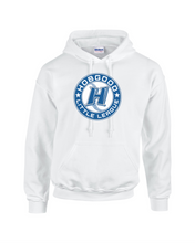 Load image into Gallery viewer, Item HG-BB-303-2 - Gildan-Hoodie - Hobgood Baseball Logo