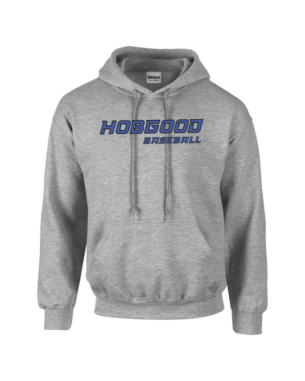 HG-AS-303-21 - Gildan-Hoodie - Hobgood Baseball Logo