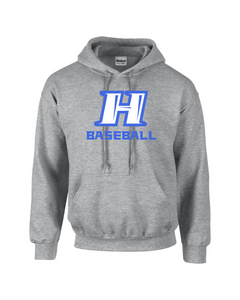 Item HG-BB-303-4 - Gildan-Hoodie - Hobgood H Baseball Logo