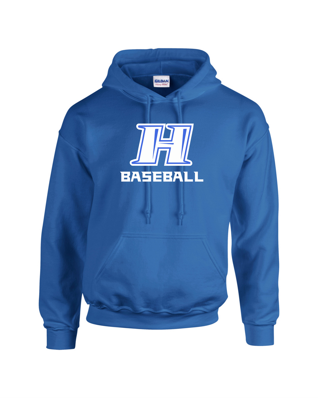 HG-AS-303-4 - Gildan-Hoodie - Hobgood H Baseball Logo
