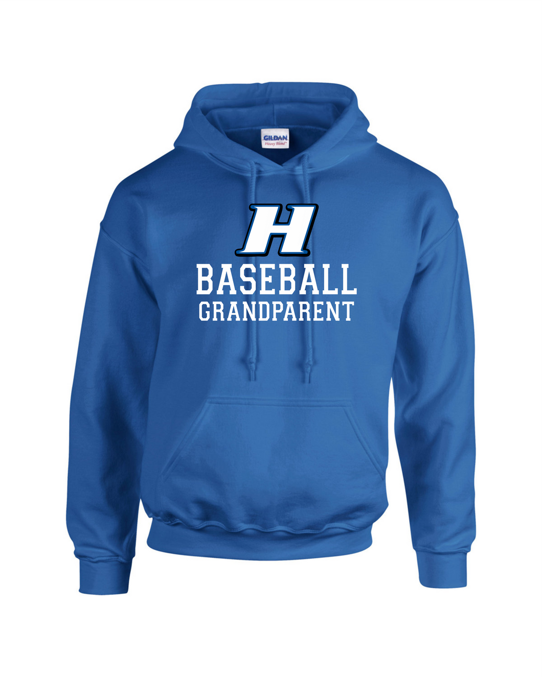 Item HG-BB-303-8 - Gildan-Hoodie - Hobgood BB Grandparent Logo