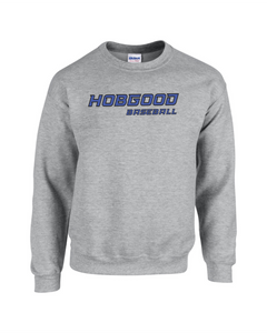 HG-AS-304-2 - Gildan Adult Heavy Blend™ 50/50 Fleece Crew - Hobgood Baseball Logo