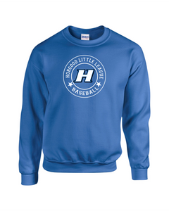Item HG-BB-304-5 - Gildan Adult Heavy Blend™ 50/50 Fleece Crew - Hobgood LLB-H Logo