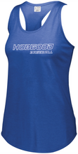 Load image into Gallery viewer, HG-AS-514-21 - Augusta Ladies Lux Tri-Blend Tank - Hobgood Baseball Logo